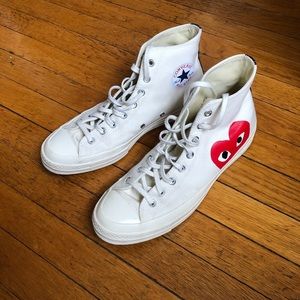 Converse Play x Comme De Garcons Chuck Taylors